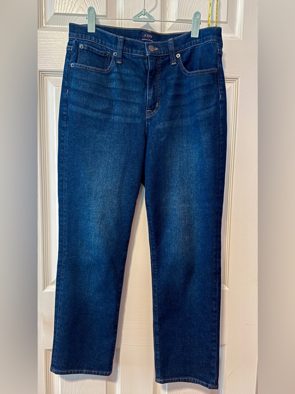 J. Crew Indigo Straight Leg Jeans